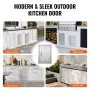 356x508 mm BBQ Island Access Door Outdoor Kitchen Door Rustfrit