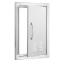 356x508 mm BBQ Island Access Door Outdoor Kitchen Door Stainless Steel