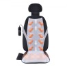 Massage Seat Cushion Pad with 2 Back Shiatsu Roller 2 Seat Vibration Motor