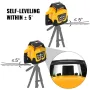 Rotary Laser Level Green Beam 500m Range Hældning Justerbar