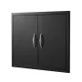 BBQ Access Door, 788x610 mm Double Outdoor Kitchen Door, Cold Plate Flush Mount Door, Wall Vertical Door with Handles, for BBQ
