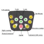 Rotary Laser Level Green Beam 500m Range Slope Adjustable 360° Spinning Accurate with Remote Control Receiver Carrying Case