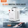 Industriel vandkøler CW6000, 1500W vandkølerkølingssystem med