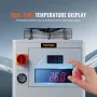 Industrial Water Chiller, CW6000, 1500W Industrial Water Cooler Cooling System with Compressor 15L Water Tank Capacity 65 L/min 