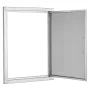 BBQ Access Door, 508x686 mm Single Outdoor Kitchen Door, Stainless Steel Flush Mount Door, Wall Vertical Door with Handle, for