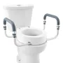 Hævet toiletstol, 3,5 "Højde hævet, 300 lbs vægtkapacitet, til