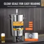 304 Stainless Steel Kettle, 30L Beer Brew Fermentor, Brew Bucket Fermentor for Brewing, Home Brewing Supplies with Base, Kettle 