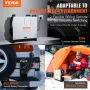 5-8KW Diesel Heater, Diesel Air Heater All in One with Remote Control and LCD Screen, Fast Heating Low Noise, Portable Diesel He