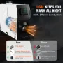 5-8KW Diesel Heater, Diesel Air Heater All in One with Remote Control and LCD Screen, Fast Heating Low Noise, Portable Diesel He
