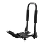 Kayak Roof Rack 1 Pair J-Bar, Soft Roof Rack Quick Folding, Top Mount Tie Down, Carrier for kayak, Surf Board, Canoe, SUP, Ski B
