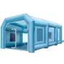 Inflatable Spray Booth Car Paint Tent 9 x 6 x 4 m W/ Filter & 2 Blowers