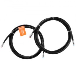 Outboard Hose Kit, 20 ft Hydraulic Steering Hose, 2-Piece Leak-Proof TPEE Hydraulic Boat Hoses, Compatible with Marine