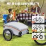 Cykelfragt trailer, 100 lbs belastningskapacitet, kraftig