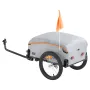 Cykelfragt trailer, 100 lbs belastningskapacitet, kraftig