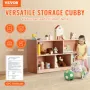Opbevaringshyldebakke kabinet 5-afsnit cubby opbevaring 2-hylde