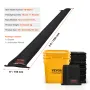 Flood Barriers, Water Flood Dam Bags 10 Pack, Water Barriers for Flooding with Plastic Bucket, Water Activated Flood Barriers fo