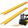 Pallet Fork Extensions, 84" Length 4.5" Width, Heavy Duty Carbon Steel Fork Extensions for Forklifts, 1 Pair Forklift