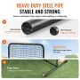 L Screen Baseball for Batting Cage, 7x7 ft Softball Safety Screen, Body Protector Portable Batting Screen with Carry Bag, Wheels