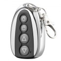 Gate Remote Control 4-Button Backup Key Accept Signal Within 100ft for Automatic Opener Hardware Sliding Driveway Security Kit