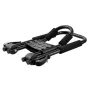Kayak Roof Rack 2 Pairs J-Bar, Soft Roof Rack Quick Folding, Top Mount Tie Down, Carrier for kayak, Surf Board, Canoe, SUP, Ski 