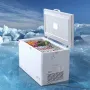 Chest Freezer, 12.8 cu.ft / 345 L Large Deep Freezer & 4 Removable Baskets, Freestanding Top Open Door Commercial Chest Freezers
