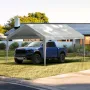 Carport Replacement Canopy Cover 6100 x 3040 mm Garage Top Tent Shelter Tarp Heavy-Duty Waterproof & UV Protected, Easy Installa