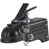 Justerbar trailerkobling, 2-5/16 "Hitch Ball, 15000 lbs kapacitet, kraftig støbningskanalmonteringskobling med hardware-kit,