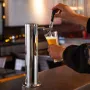 Enkelt vandhanetræks øltårn Dispenser, rustfrit stål Kag
