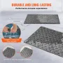 Spill Absorbent Pads, Universal Absorbing Mat Absorbs up 45.4 L, 330 x 250 mm Polypropylene Absorbent Pad for Oil, Water and Oth