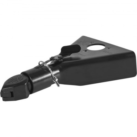 A-Frame Trailer Coupler, Fits 2-Inch Hitch Ball Size, 7000 lbs Towing Capacity, Heavy Duty Steel Coupler, Ideal for Towing