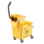 MOP BUCKET MED WRINGER, 35 QT. 