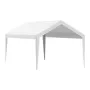 Carport Replacement Canopy Cover 6100 x 3040 mm, Garage Top Tent Shelter Tarp Heavy-Duty Waterproof & UV Protected, Easy Install