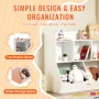 Wood Kid Storage Cubby, Toy Storage Organizer med boghylde