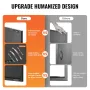 BBQ Access Door, 762x533 mm Double Outdoor Kitchen Door, Cold Plate Flush Mount Door, Wall Vertical Door with Handles and Ventss
