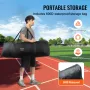 L Screen Baseball for Batting Cage, 7x7 ft Baseball Softball Safety Screen, Body Protector Portable Batting Screen with Carry Ba
