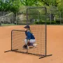 L Skærmbaseball til batting bur, 7x7 ft baseball softball