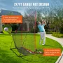 Golf Practice Hitting Net, Huge 7.8x7ft Golf Net, Personal Driving Range for Indoor or Outdoor Use, Portable Home Golf Aid Net w