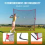 Golføvelse rammer netto, enorm 7,8x7ft golfnet, personlig