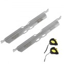Wheel Alignment Tool, 2-Pack Toe Alignment Toe Plates, Stainless Steel Wheel Alignment Tool Plate, Toe Angle Accurate