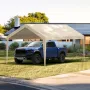 Carport Replacement Canopy Cover 10 x 20 ft, Garage Top Tent Shelter Tarp Heavy-Duty Waterproof & UV Protected, Easy Installatio