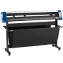 53-Inch Semi-Automatic Contour Vinyl Cutter Plotter Manual Positioning