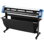 53-Inch Semi-Automatic Contour Vinyl Cutter Plotter Manual Positioning