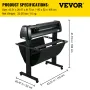 Vinylskærer 870 mm manuel plotter Signmaster tilbehør