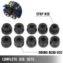 18 "Sheet Metal Bead Roller Bead Roller Tidligere Swager Rotary