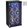 Watch Winder for 6 Automatic Watches with 6 Quiet Japanese Mabuchi Motors