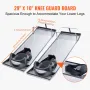 Concrete Knee Boards Stainless Steel, 30'' x 10'' Concrete Sliders, Knee Boards For Concrete, Concrete Knee Pads Moving