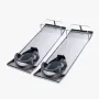 Concrete Knee Boards Stainless Steel, 30'' x 10'' Concrete Sliders, Knee Boards For Concrete, Concrete Knee Pads Moving