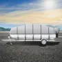 Pontoon Boat Cover, 19'-20 'Vandtæt trailerbart ponton cover