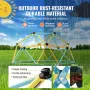 Climbing Dome, 6FT Geometric Dome Climber Play Center for Kids 3 to 9 Years Old, Jungle Gym Supports 600LBS and Easy Assembly, w