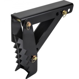 18 "Backgroe tommelfinger, 1/2" tænder tykkelse tunge gravemaskine tommelfinger, sort stål svejsning på